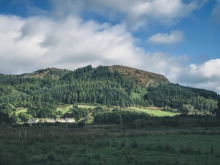 Hills behind Aberfoyle