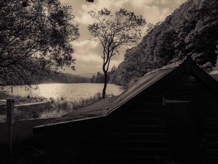 Boathouse on Loch Ard